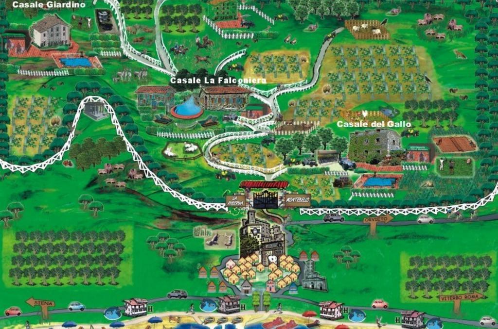 La Riserva Montebello ボルセーナ エクステリア 写真